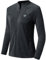 AjezMax Damen Laufjacke Sportjacke Langarm Slim Fit Trainningsjack Full Zip Leicht Atmungsaktive Sweatjacke mit Taschen für Fitness Yoga Schwarz Grau XL