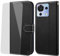 NP-Caser Hülle ZTE Blade V50 Vita Handyhülle [Premium PU Leder][Kartenfach][Weicher TPU-Innencase] klappbar Kompatibel für ZTE Blade V50 Vita Klapphülle Schwarz 6,6 Zoll. Schwarz
