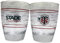 STADE TOULOUSAIN 2 x Verre à Eau Toulouse - Collection Officielle Rugby