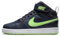NIKE Tenis unisex para correr, Obsidiana oscura/blanco/lima explosión, 6.5 Big Kid