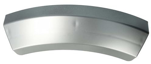 vhbw Tirador de puerta de repuesto compatible con Bosch WTS86514/24, WTS86514CH/30, WTS865C4/23, WTS86514/23 secadora plástico plata