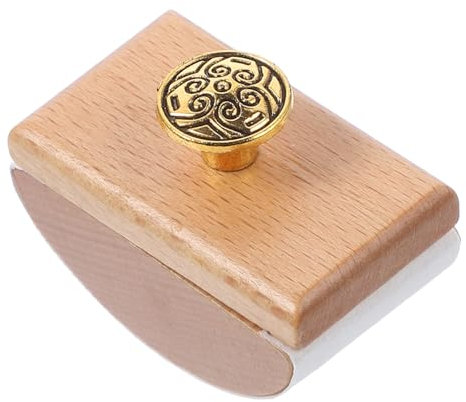 TOGEVAL Wood Rocker Blotter Ink Absorbing Tool for Fountain Pen Quick Drying Portable Blotting Tool for Students Office Use Wooden Desk Accessory for Calligraphy and Writing