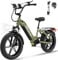 ECORUSH ECO R6 E Bike Mountainbike, E-Bike mit 48V/15,6Ah Lithium-Akku, Hochfester Körper, 20×4,0 Zoll Fat Tire, 7-Gang, LCD-Display, 250W Motor & 25Km/h Elektrofahrräder für Herren und Damen