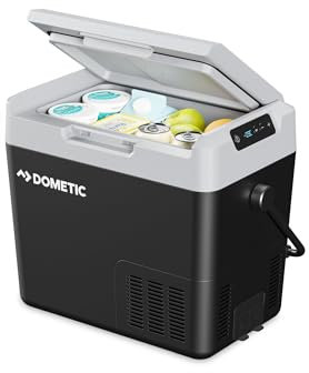 Dometic CFF 18 - Tragbare Kompressor Kühlbox 18L - 12/24V 100/240V - Kühlung bis –18 °C - Elektrische Kühlbox, Gefrierbox Auto, LKW, Boot, Reisemobil