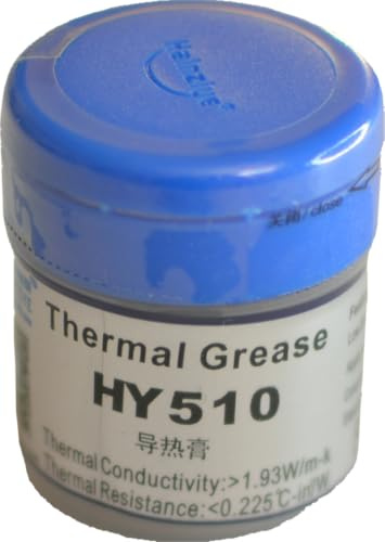 RiuScooter Pâte thermique HY510 pour CPU, VGA, LED, haute conductivité thermique 1,93 W/m-k