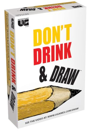 University Games 1383 Don't Drink and Draw