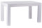 Esstisch Rio Kanto 160x90 cm Pinie Weiss Pinie Massivholz Größe und Farbe wählbar Esszimmertisch Küchentisch Holztisch Echtholz vorgerichtet für Ansteckplatten Tisch ausziehbar Brasilmöbel