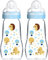 MAM Feel Good Glass Bottle - Botella de cristal (260 ml, 2 unidades)