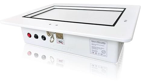 Profi Staubabsaugung V300 Variante B, Nagelstaub-Absaugung für Nagelstudio - Tischabsaugung für Nägel, starke Staubabsaugung für Maniküre Tisch