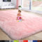 Amdrebio Tapis Pelucheux à Poils Longs pour Chambre de Fille – Tapis Pelucheux à Poils Longs pour Salon, Chambre d'enfant, dortoir, Tapis Rose, décoration de Chambre Mignonne pour bébé – 1,2 x 1,8 m