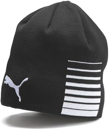 PUMA Standard Liga Reversible Beanie, Black, One Size