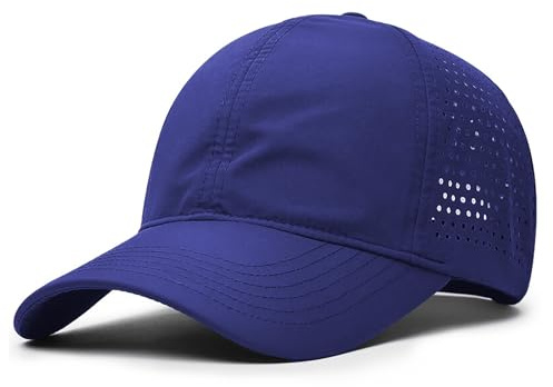 JAOAJ Sommer Baseball Kappe Herren UV Schutz Sonnenhut Atmungsaktive Mesh | Atmungsaktive Mesh Baseball Kappe mit UV Schutz,schnell trocknend, verstellbar für Laufen, Golf Wandern Outdoor Aktivitäten