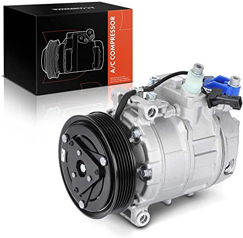 Frankberg Sistemas de aire acondicionado Compresor de aire acondicionado con embrague Compatible con 9-5 YS3E 9-5 Combi YS3E Replace# 12758380incl. aceite premezclado