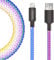 BAVNCO [Apple MFi Certified] LED iPhone Charger Cable, 3.3ft RGB Colorful Gradual Light Up Lightning Cable USB Fast Charging Data Cord for iPhone 14 13 12 11 Pro XS Max XR X 8 7 6 iPad iPod More
