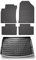Fußmatten & Kofferraumwanne Set für Hyundai i30 2017-2025 Gummi TPE Schwarz 5X