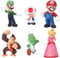 6 Stück Tortendeko Geburtstag, Cupcake Deko, Super Cartoon Kindergeburtstag Party Kuchen Deko, Geeignet für Babyparty, Figuren-Set (6 Packungen)