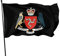 Dekoration Flagge Wappen Der Flagge Der Isle Of Man Fahne Polyester Gartenflaggen Doppelt Genäht Piratenflagge Für Drinnen Außenbereich Restaurants 90X150Cm