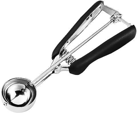 SUNNORN Cookie Scoop 2 Tablespoon, #40/2 Tbsp Cookie Scoops for Baking, Cookie Dough Scoop, Cookie Scooper, Good Soft Grips, Comfortable Trigger Release