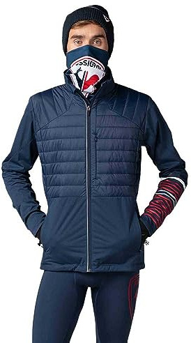 Rossignol - Poursuite Warm Herrenjacke, Wasserdichten und Atmungsaktiven, Blau, XL