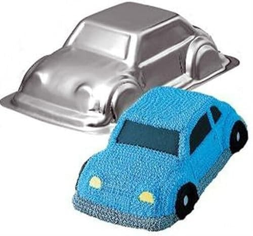 3D CAR CAKE NOVELTY TIN PAN PASS DRIVING CAKE DECORATING HOME BAKING CELEBRATE PARTY