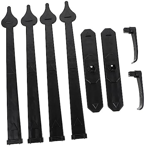 1 Set Garagendekoration, Griffbeschläge, Garagentorgriff, Scharniere, künstliche Scharniere, Griffe, künstliche Garagentür, Garagentor-Magnete, Dekoration, Garagenmagnete, Dekoration, Garagentor-Dekor