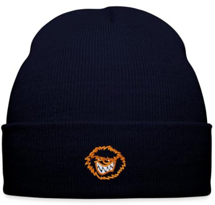 Spreadshirt Die Wilden Kerle Kerl Stick Wintermütze, One Size, Navy