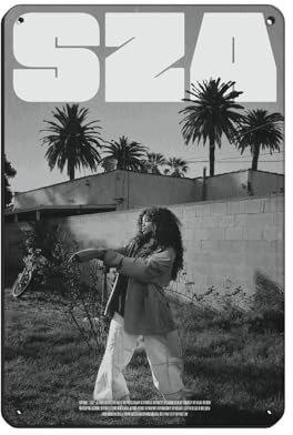 OakiTa Sza Poster CTRL Poster Blechschild Vintage Metall Pub Club Cafe Bar Home Wandkunst Dekoration Poster Retro 20 x 30 cm