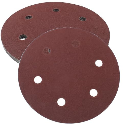 Cionyce 16 Pcs Sanding Disc 9 Inch Sandpaper, 120 Grit Sander Sandpaper Orbital Sandpaper, 6 Sanding Discs Hook and Loop Premium Aluminum Oxide Sanding Pads
