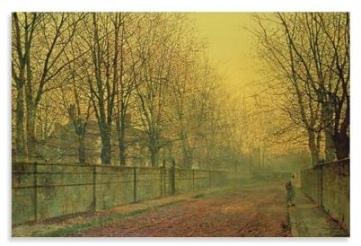 John_Atkinson_Grimshaw, Wandkunstdruck, Posterdruck, Wandkunstdruck, Poster, Gemälde, Leinwand, Poster, Kunstwerke, Raum, ästhetisch, 30 x 45 cm