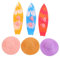KOMBIUDA Strandtag Puppe Mini Surfbrett Spielzeug mit Plastikstiefel Hut Zubehör