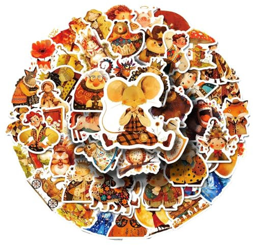 Fantasy-Figuren-Aufkleber, Märchen-Aufkleber - Wasserfeste Märchen