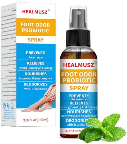 100 ml Spray anti-odeurs pour Pieds,Déodorant Pied Pour Pieds Frais et Secs,Réduit la transpiration et les Démangeaisons,Éliminer les Odeurs,Déodorant pour Pieds pour Hommes et Femmes