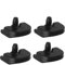 Masterpart Air Fryer Crisping Tray Silicon Feet Pack of 4 to Fit Morphy Richards 480020 Digital Dual Basket Air Fryers