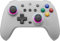 ECHTPower Switch Controller für Switch 2/OLED/Lite, Switch Pro Controller, 9 LEDs Wireless Controller für Switch mit Turbo, 6-Achsen, Aufwachen, Gyroskop, SYNC, Makro und Screenshot (Grau)