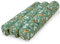 PinkZebra 3er Set Kissenrollen 10 x 60 cm, Rollenkissen aus Baumwolle, Nackenrolle ÖkoTex, Bettrolle, Kissen Rund, Knierolle, Tiere Grün (Tiere Grün, 10 x 60 cm)