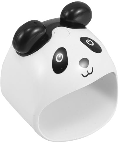 HONITANO Rechargeable Mini Gel Nail Lamp Portable USB Cute Panda Design Single Finger Nail Dryer Quick Drying Curing Light for Use