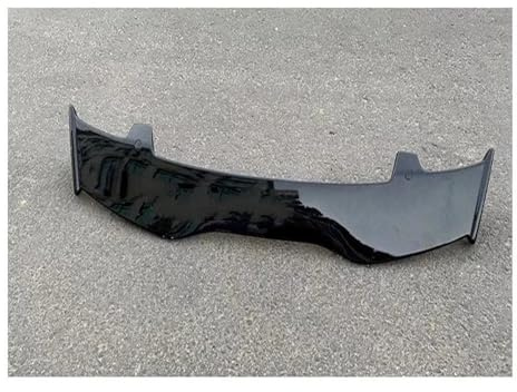 Heckspoiler Lippe Für Peugeot 206 207 208 308 2006-2024 Fließheck Dachspoiler ABS Kunststoff Glänzend Schwarz Heckflügel Body Kit Zubehör Auto Heckflügel(Glossy Black)