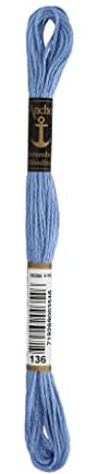 Anchor Sticktwist, 4635000-00136, Farbe:136, Stickgarne