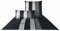 JOOP Satinbettwäsche Ornament Stripes Fb. 9 - Schwarz Größe: 200 x 200 cm