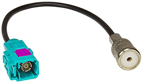 tomzz Audio 1500-014 Fakra (F) Antennenadapter Kupplung auf ISO (F) Buchse
