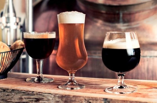 Uniquely Shaped Specialist Real Ale Glasses (Set of 3)