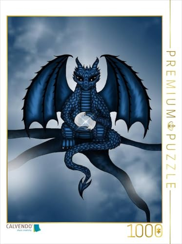 CALVENDO Puzzle Magie Drache | 1000 Teile Lege-Größe 48 x 64 cm Foto-Puzzle für glückliche Stunden