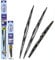 Fits Nissan Juke 2010-2017 Alca Germany Universal Windscreen Wiper Blades 221412 Front Rear Hook Type AU2214H12ARC
