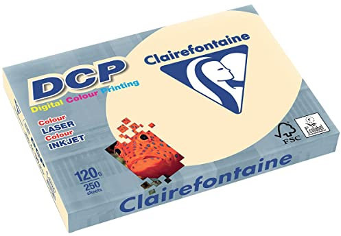 DCP Papier für Farblaser/Inkjetdruck A4, 120g, elfenbein