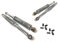 Stoßdämpfer 280 + 340mm Chrom Tieferlegung Set passend für Simson Duo Schwalbe Star KR51 SR4