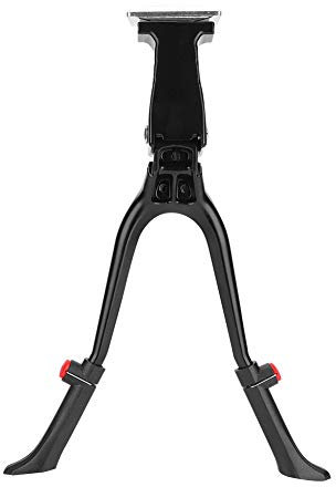 Souong Fahrradständer, höhenverstellbar, aus Aluminiumlegierung, Doppelfuß, rutschfest, für Fahrrad, 24 Zoll - 28 Zoll