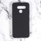 TPU Handyhülle Kompatibel mit LG Q60, Stoßfeste Weiche Schutzhülle mit Präzisen Aussparungen und Kratzfestem, Schlankem Design (Schwarz)