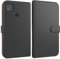 EAZY CASE Tasche kompatibel mit Xiaomi Redmi 9C Schutzhülle mit Standfunktion Klapphülle im Bookstyle, Handytasche Handyhülle Flip Cover mit Magnetverschluss und Kartenfach, Kunstleder, Schwarz