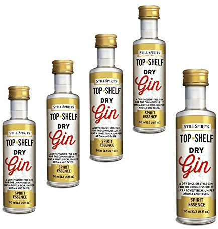 5X Still Spirits Top Shelf Dry Gin Essence Flavours 2.25L