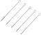 U-K Spazzola per pulizia Set 5 pezzi Creativo e utile Nylon, Acciaio inossidabile Morbido per Tubi, Cannucce, Tastiere, Gioielli
